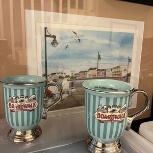 100% authentic DISNEY Vacation Club Boardwalk Resort Coffee NWT Mug 12oz Cups